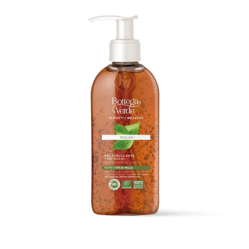 Gel Struccante - Viso E Occhi - Quillaia BOTTEGA VERDE | Pinalli
