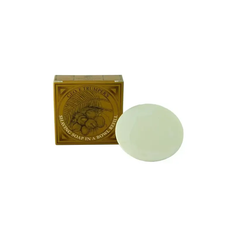 Geo.F.Trumper Coconut Hard Shaving Soap Refill 80gr