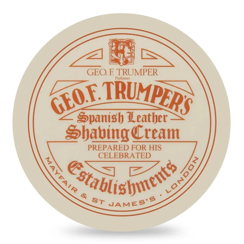 Geo F. Trumper crema da barba Spanish Leather in vaso 200 g