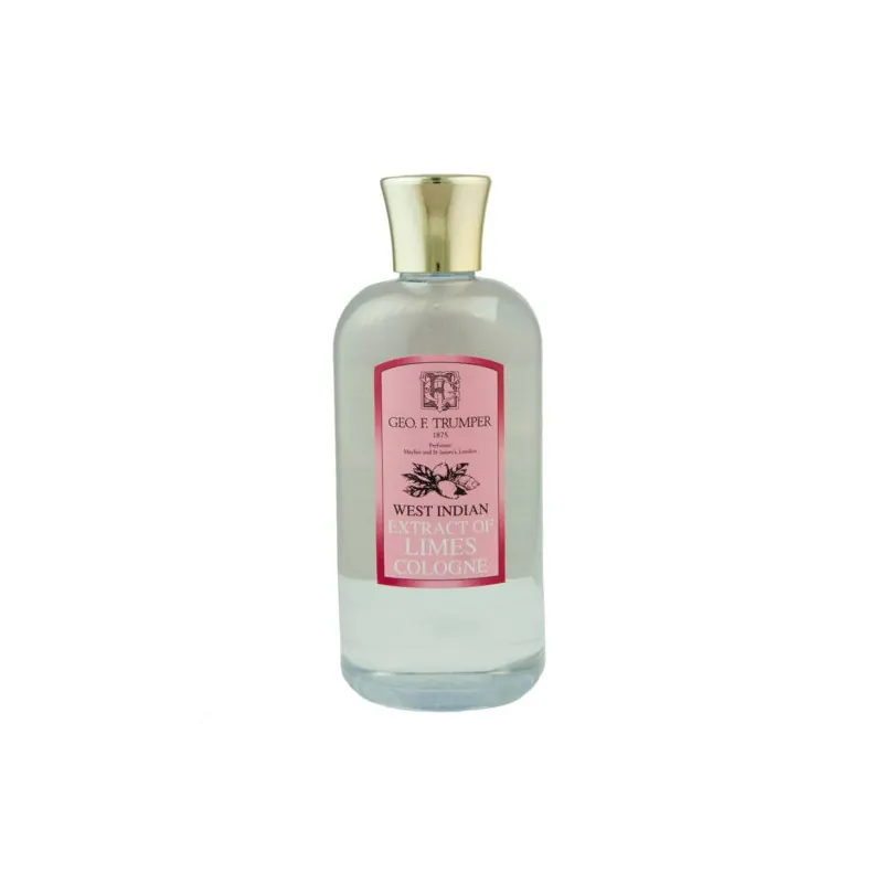 Geo F Trumper Limes Cologne Plastic Bottle 200ml