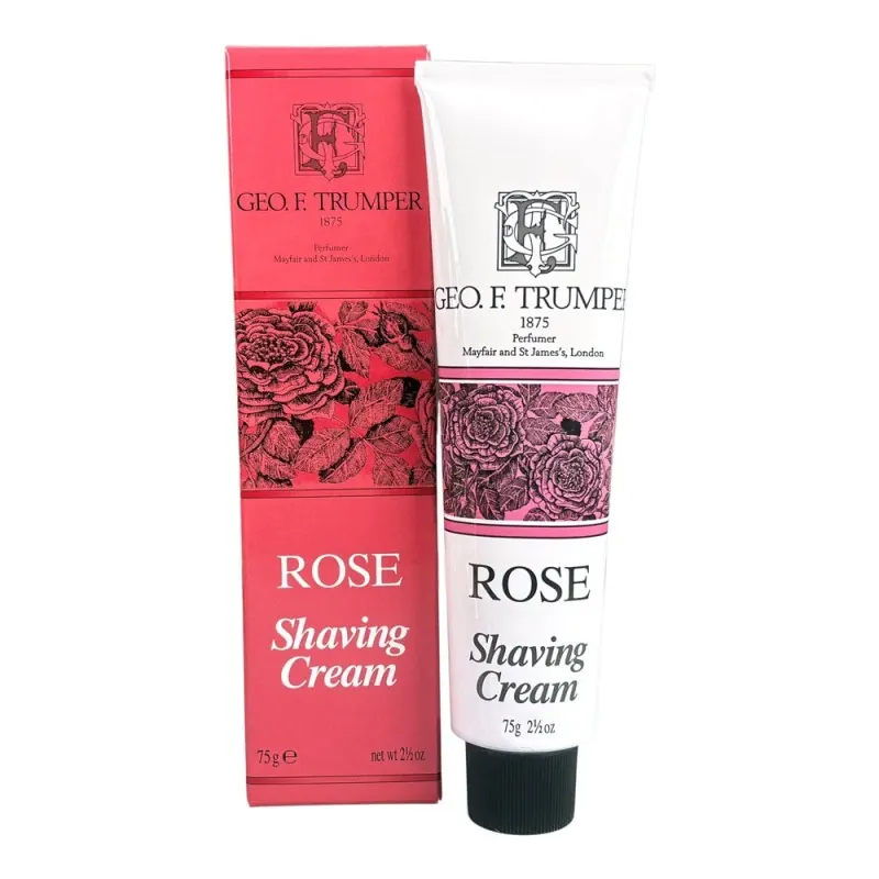 Geo F Trumper Rose Shaving Cream 75g