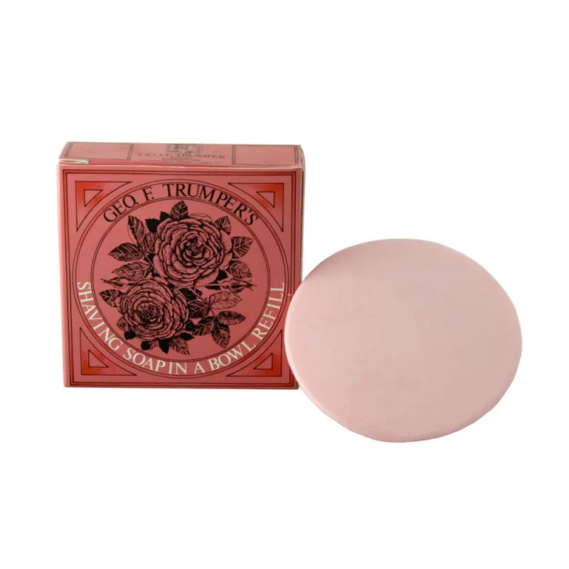 Geo F Trumper Rose Shaving Soap Refill 80g