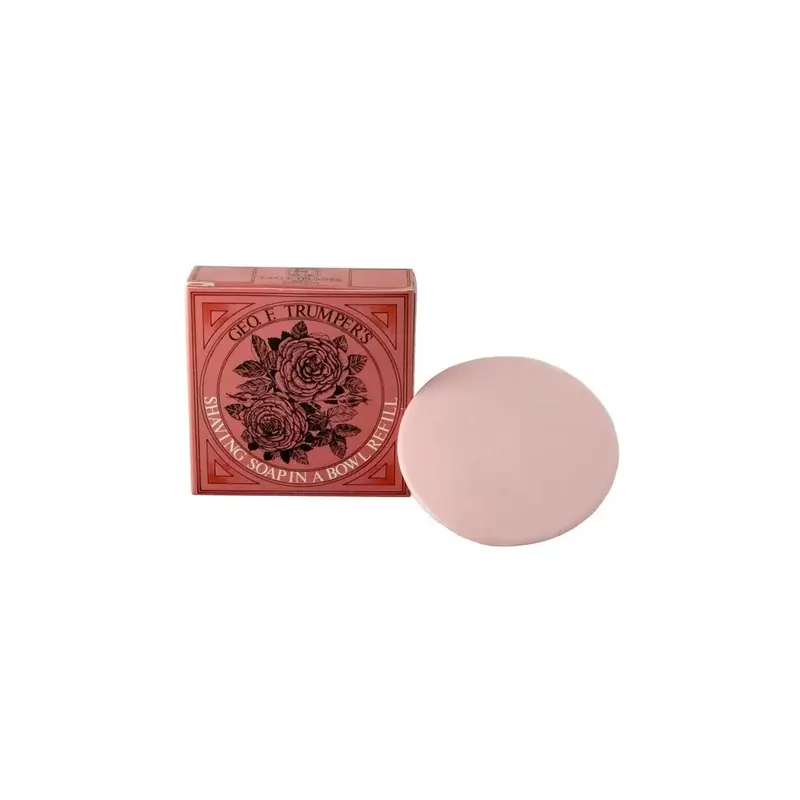 Geo.F.Trumper Roses Hard Shaving Soap Refill 80gr