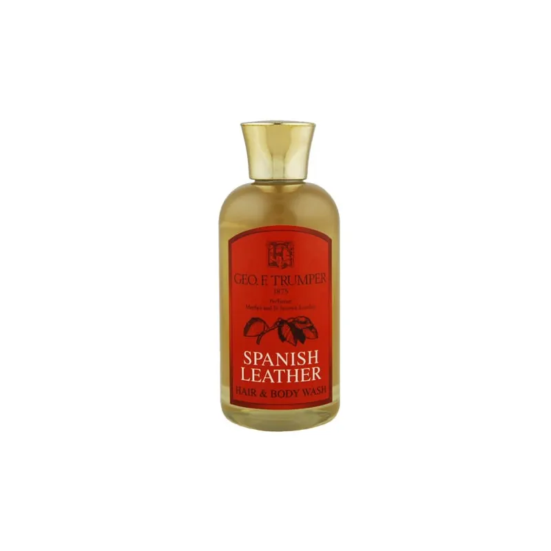 Geo F Trumper Spanish Leather Hair & Body Wash 100ml