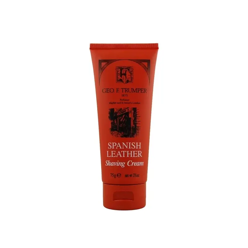 Geo F. Trumper Spanish Leather Soft Shaving Crem Tube 75gr