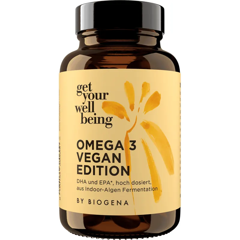 get your wellbeing by BIOGENA Omega 3 Vegan Edition, 30 capsule