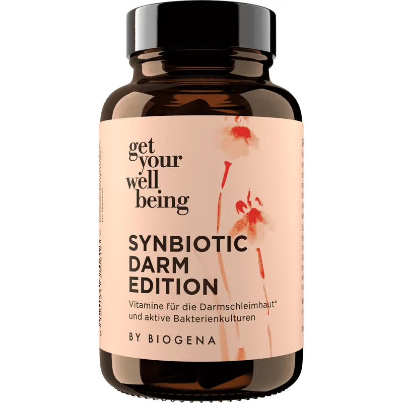 get your wellbeing by BIOGENA Synbiotic Gut Edition, 60 capsule