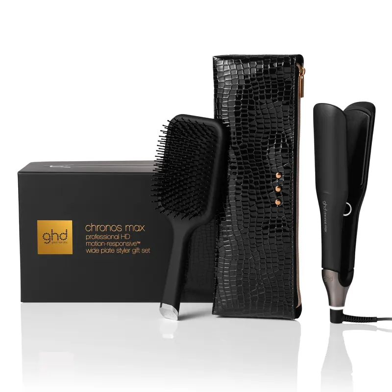 ghd chronos max Gift Set - piastra per capelli professionale + paddle brush GHD | Pinalli