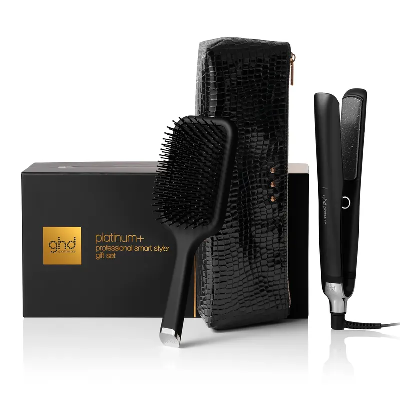 ghd platinum+ Gift Set - piastra per capelli professionale + paddle brush GHD | Pinalli
