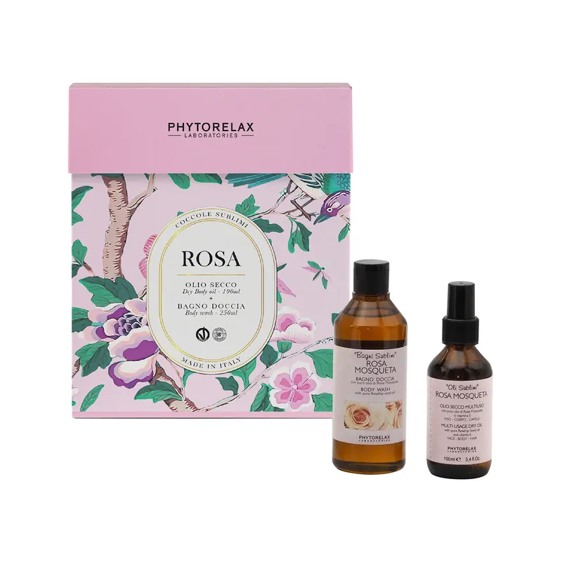 Gift Box Coccole Sublimi Rosa PHYTORELAX | Pinalli