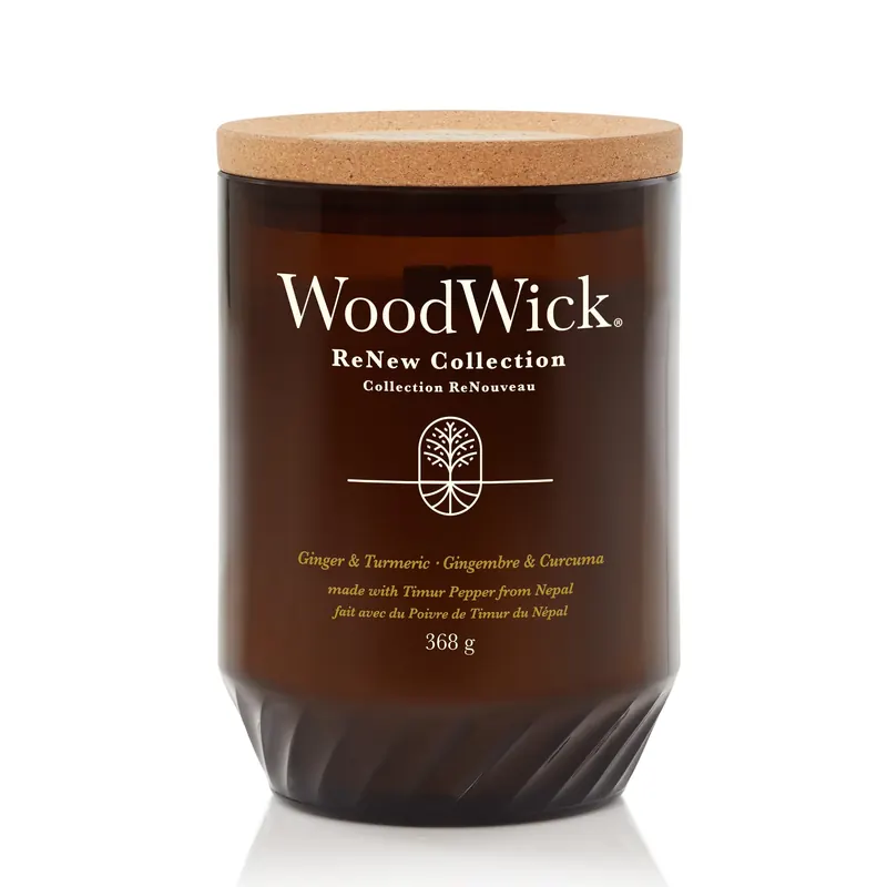 Ginger & Turmeric LARGE WOODWICK | Pinalli