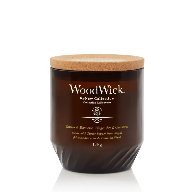 Ginger & Turmeric MEDIUM WOODWICK | Pinalli