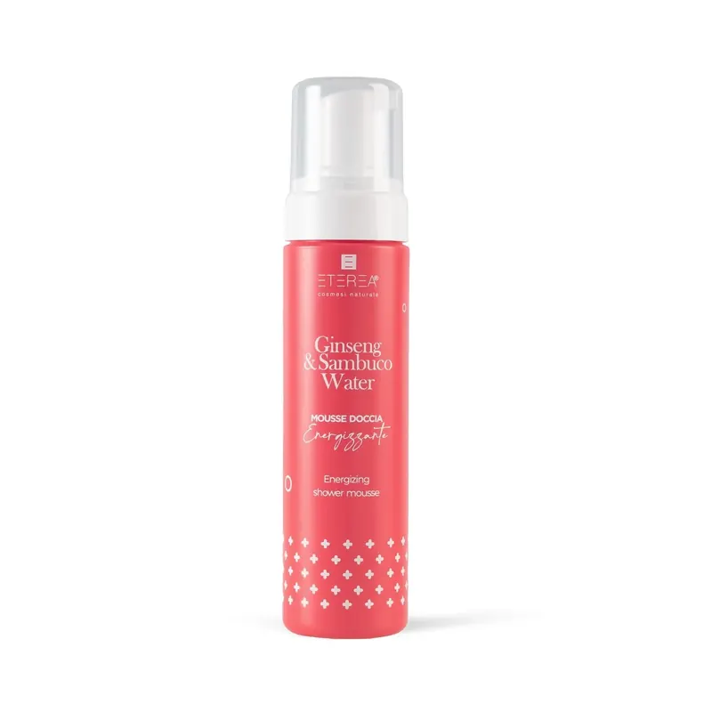 Ginseng & Sambuco Water Mousse Doccia Energizzante ETEREA COSMESI NATURALE | Pinalli