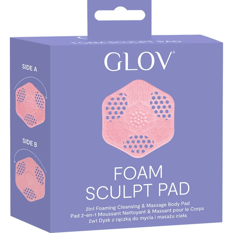 GLOV Foam Sculpt Pad 2in1 Foaming Cleansing & Massage Body Pad