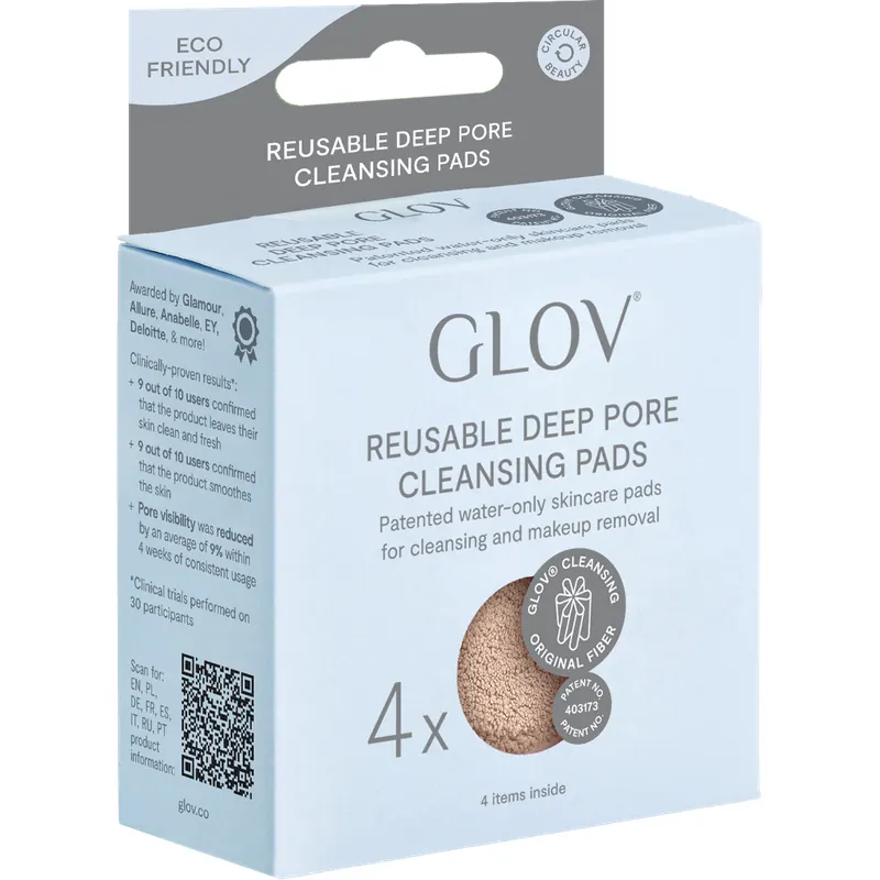 GLOV Moon Pads Original Fiber, 4 pezzi