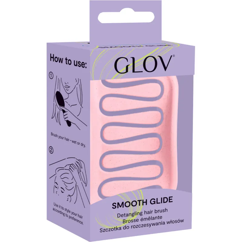 GLOV Smooth Glide Detangling Hair Brush