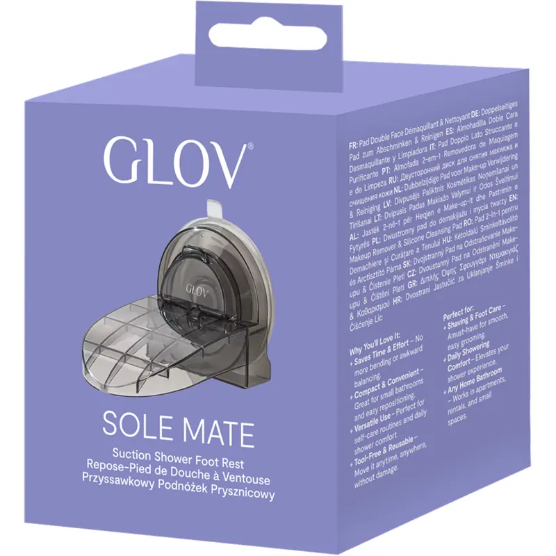 GLOV Sole Mate Suction Shower Foot Rest