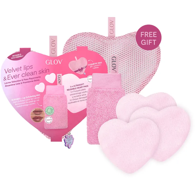 GLOV Velvet Lips & Ever Clear Skin Set