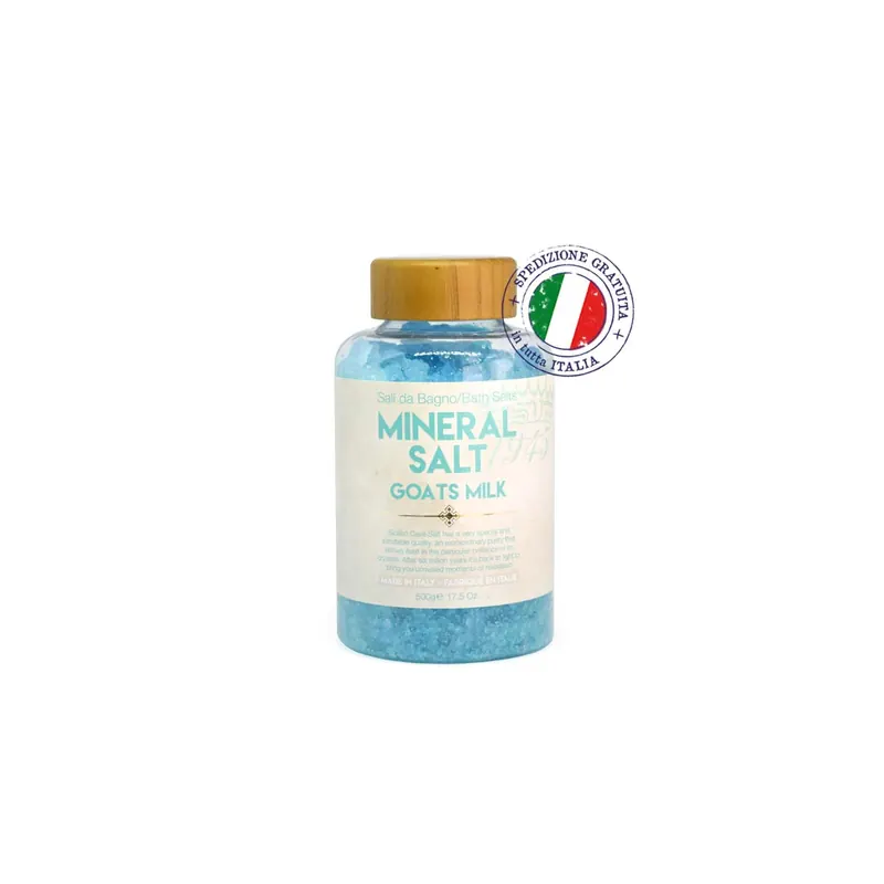 Goats Milk Bath Salt Mineral Scrub Line 500g
