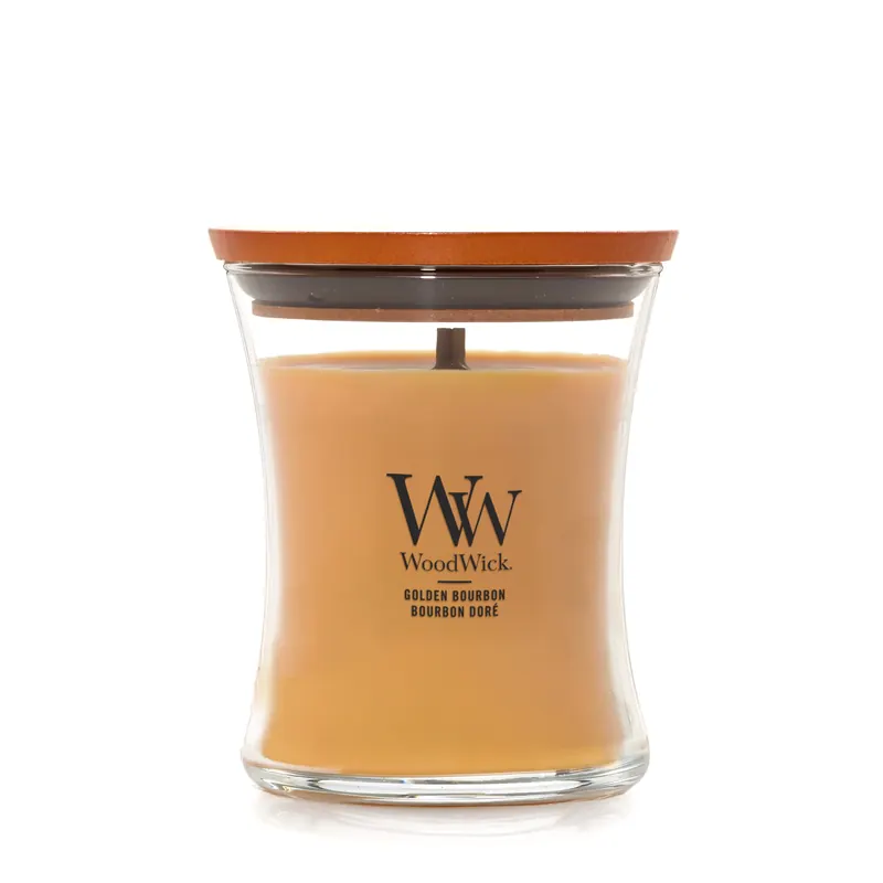 Golden Bourbon MEDIUM WOODWICK | Pinalli
