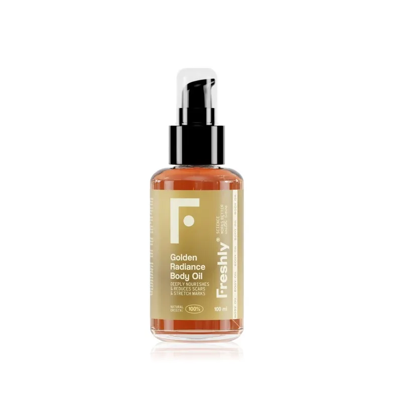 Golden Radiance Body Oil 100ml FRESHLY COSMETICS | Pinalli