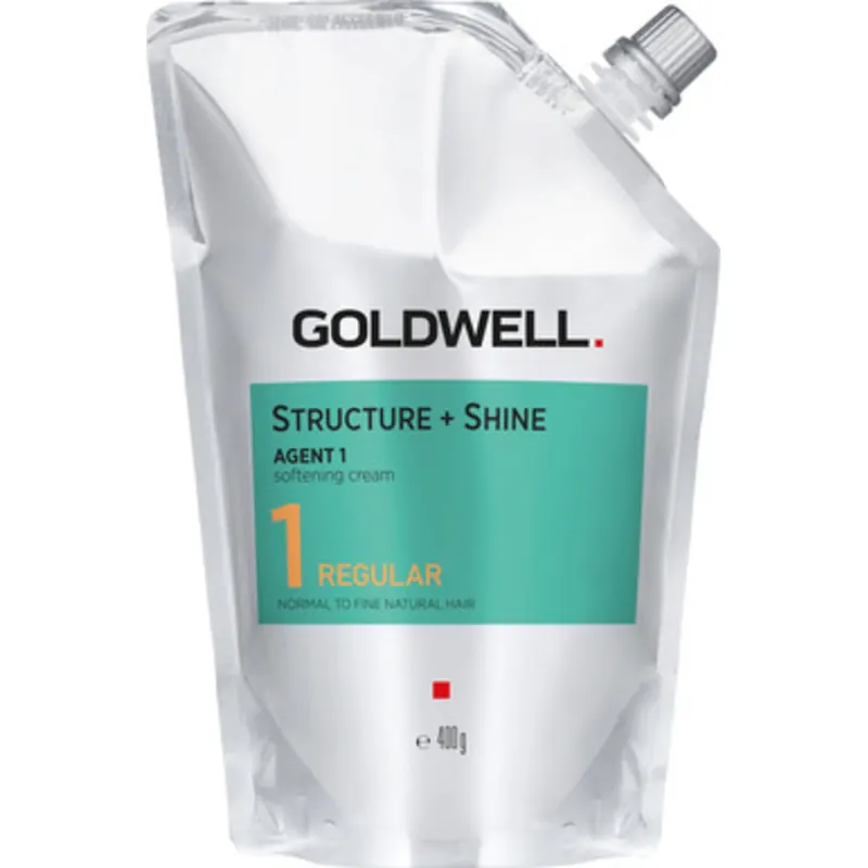 GOLDWELL Structure + Shine Agent 1 Softening Cream, Regular/1 (400 g)