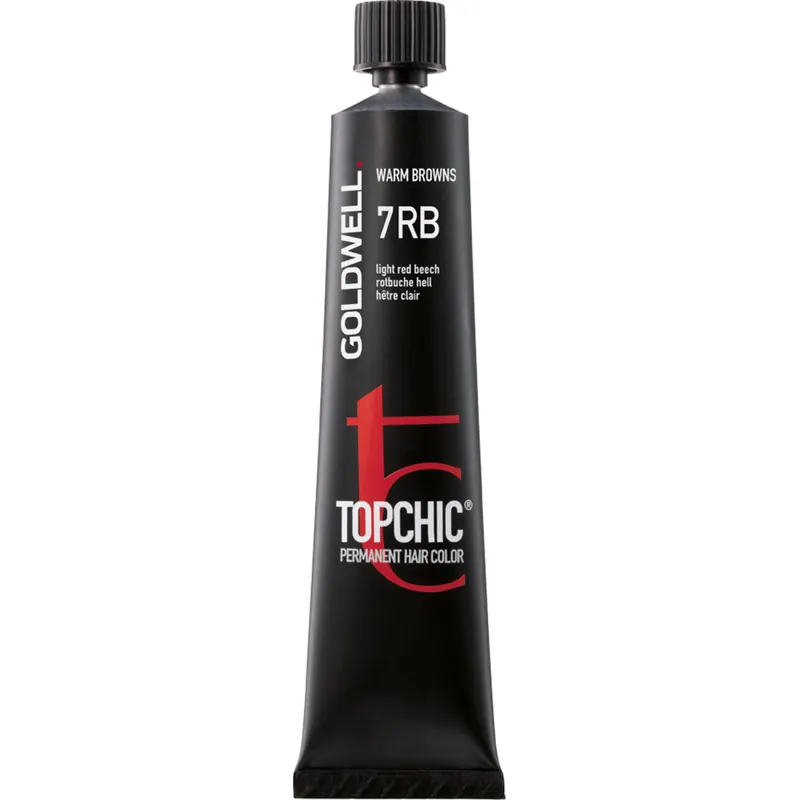 GOLDWELL Topchic Permanent Hair Color Warm Browns, 60 ml