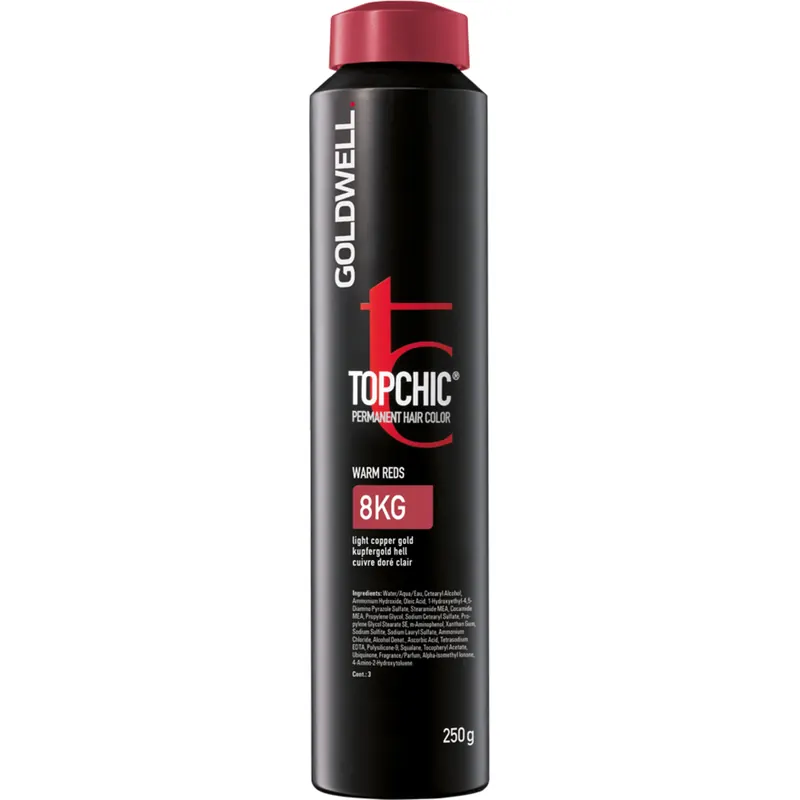 GOLDWELL Topchic Permanent Hair Color Warm Reds Dose, 6KR pomegranate (250 ml)