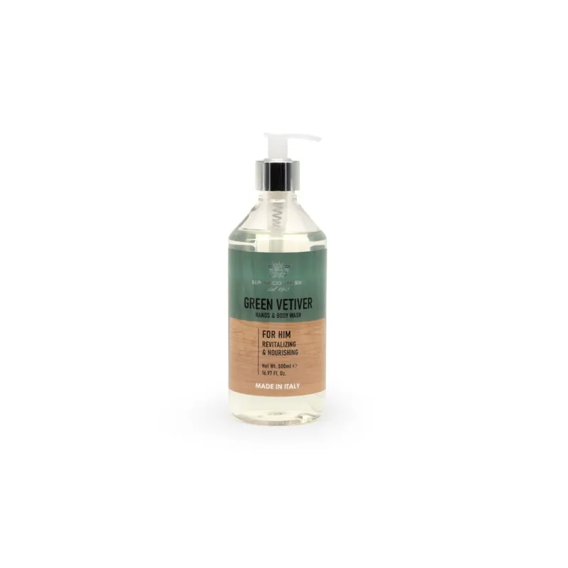 Green Vetiver Hands & Body Wash 500ml