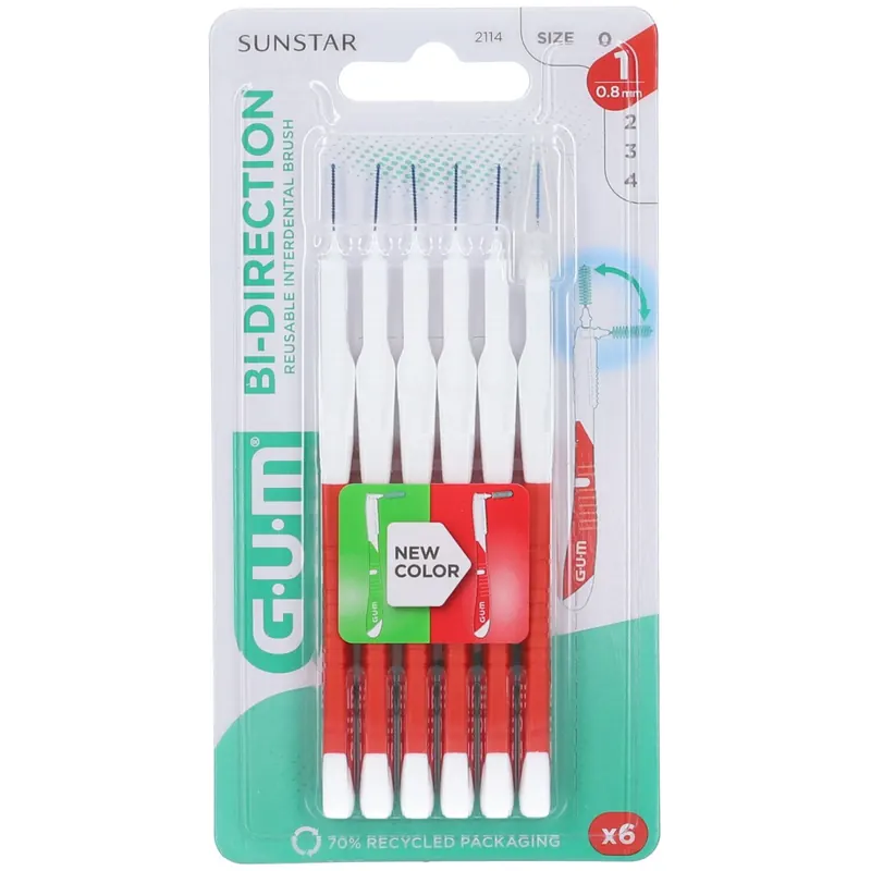 GUM Bi-Direction Scovolino Interdentale