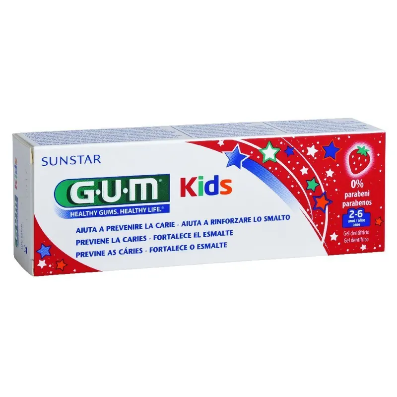 Gum Kids 3+Gel Dentifricio