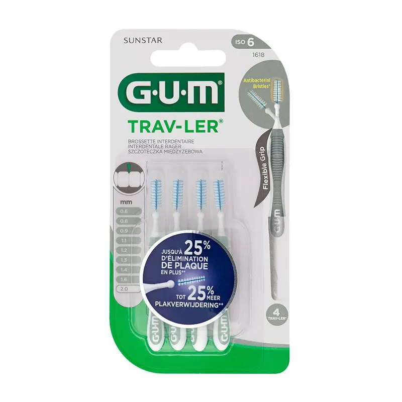 GUM Trav-Ler Scovolini Interdentali Iso 6