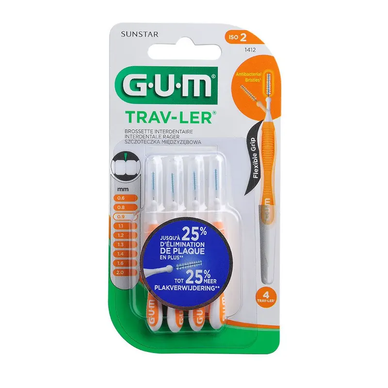 Gum® Trav-ler Scovolino 0,9 mm ISO 2