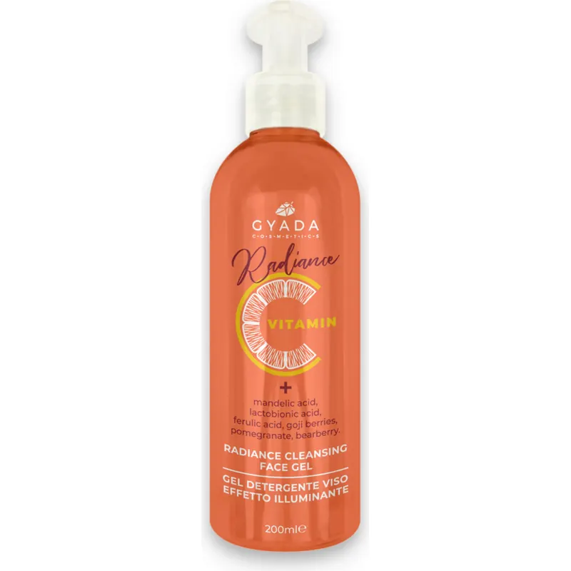 GYADA Radiance Gel Detergente Viso Illuminante, 200 ml