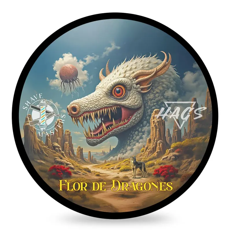 Hags sapone da barba Flor de Dragones 114gr