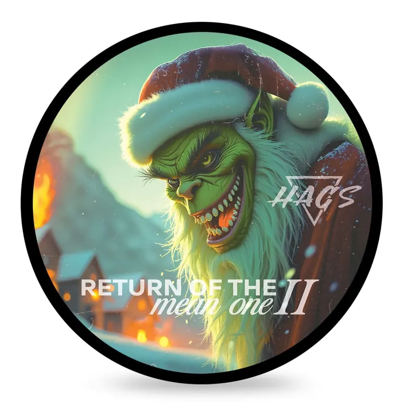 Hags sapone da barba Return of the Mean One 2 Christmas Special Edition 114gr