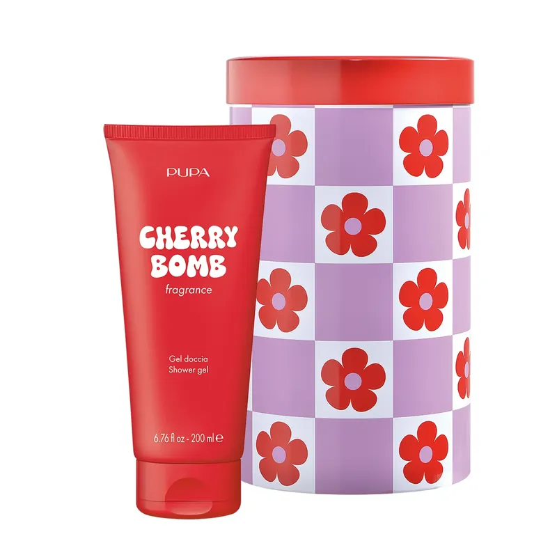 Happy Box Gel Doccia Cherry Bomb 1pz PUPA | Pinalli