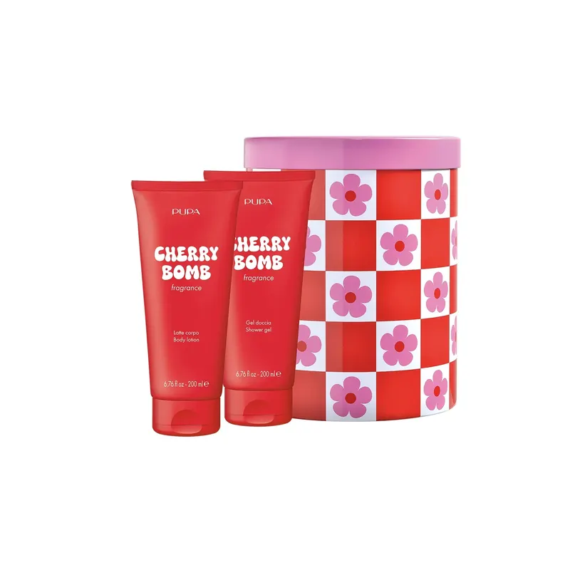 Happy Box Kit Gel Doccia+ Latte Corpo Cherry Bomb PUPA | Pinalli