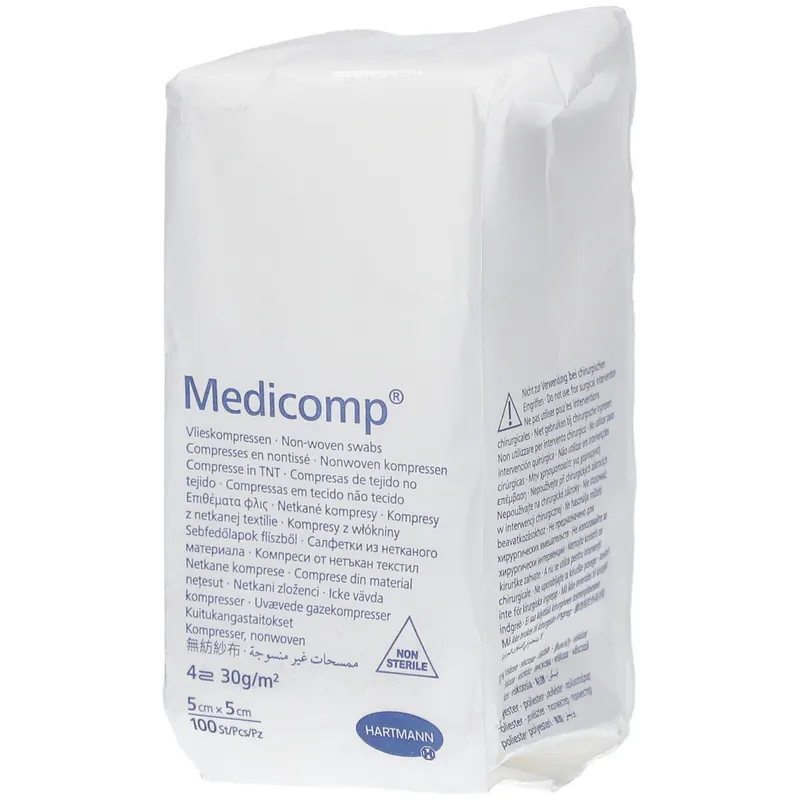 Hartmann Medicomp® 4 Strati Non Sterili 5 x 5 cm