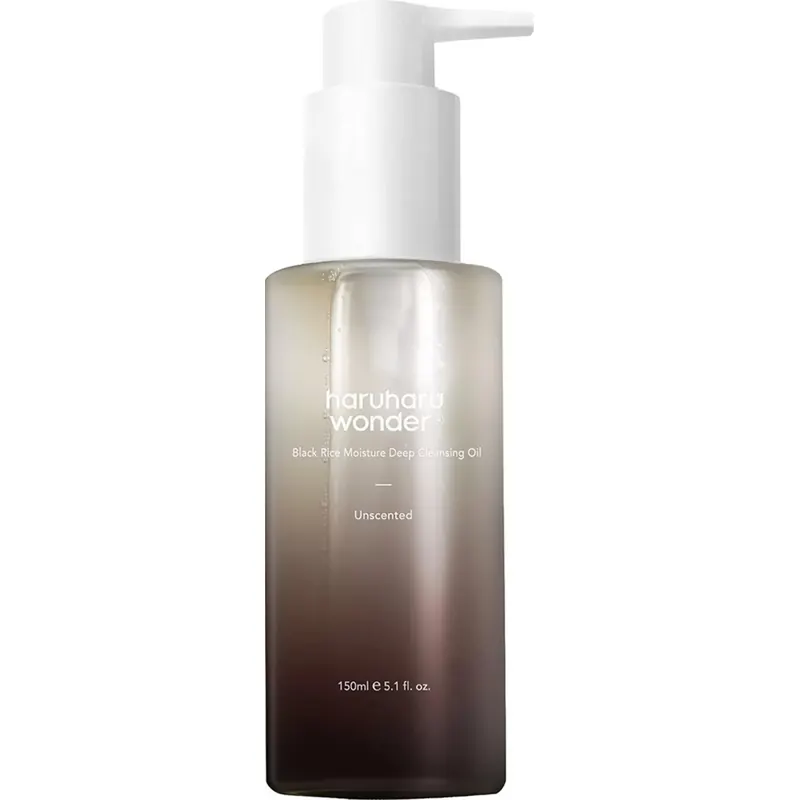 HaruHaru Wonder Black Rice Moisture Deep Cleansing Oil, 150 ml