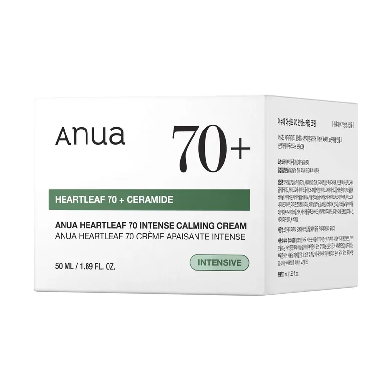 HEARTLEAF 70+ CEERAMIDE Intense Calming Cream ANUA | Pinalli