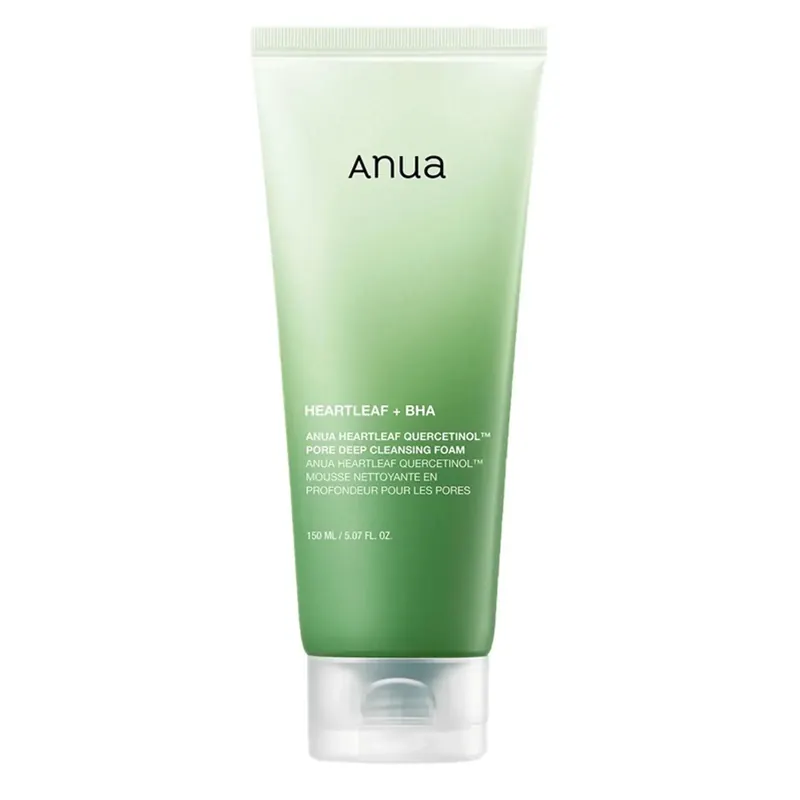 HEARTLEAF Quercetinol Pore Deep Cleansing Foam ANUA | Pinalli