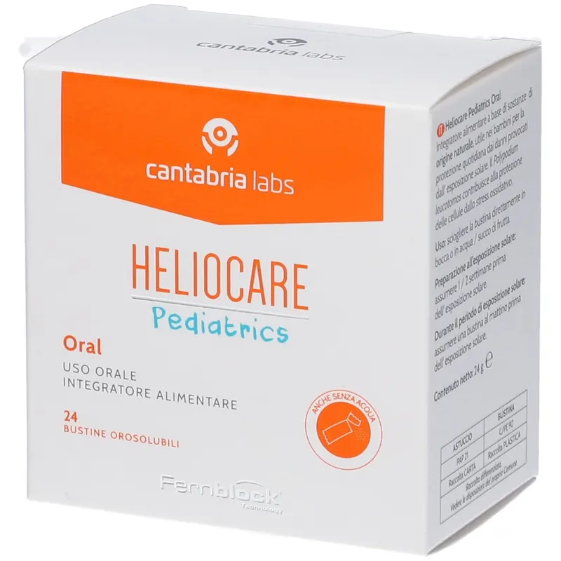 Heliocare Pediatrics Oral 24 Bustine