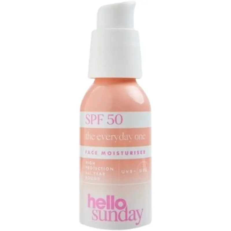 Hello Sunday the everyday one Face moisturiser SPF50, 50 ml