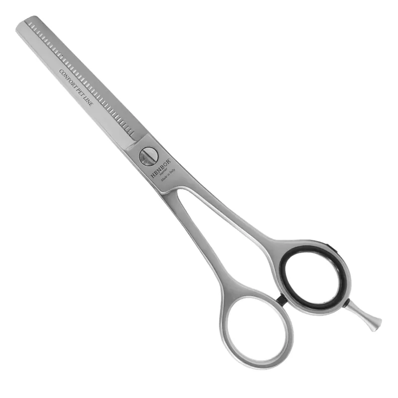 Henbor forbici per sfoltire i capelli in acciaio inox Confort Line 6,5″