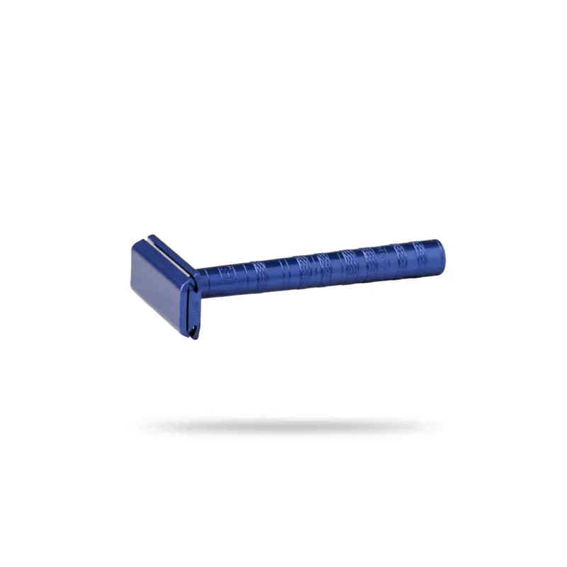 Henson Shaving 2.0 Medium Blue Aluminum Classic Razor