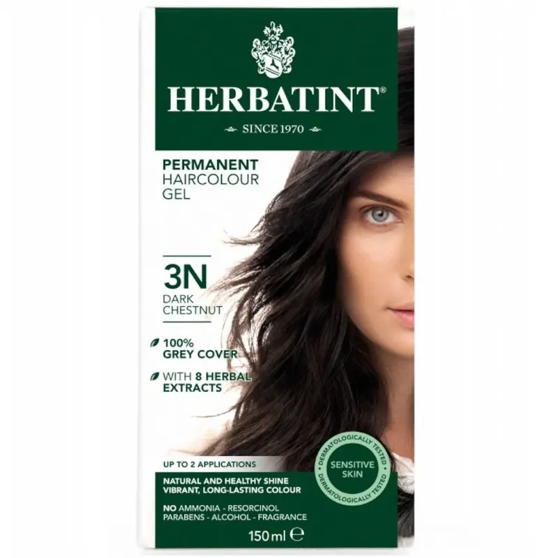 HERBATINT® Gel Colorante Permanente Castano Scuro 3N