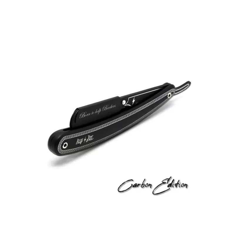 Hey Joe Carbon Edition Premium Classic Razor Silver