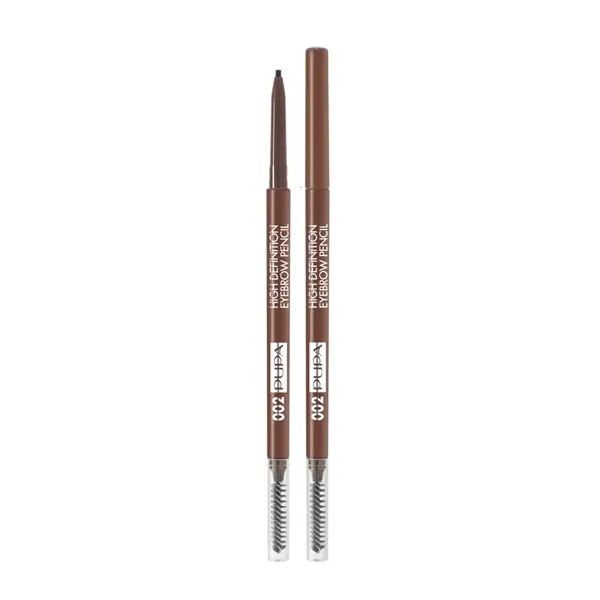 High Definition Eyebrow Pencil 002 brown PUPA | Pinalli