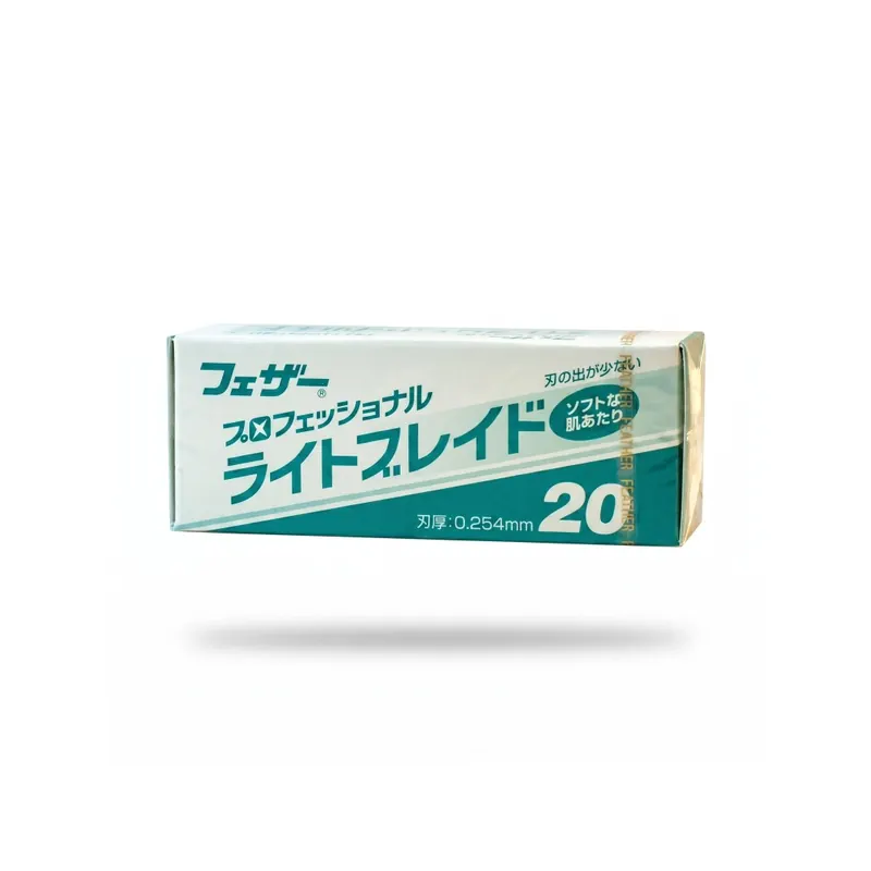 Hojas de Afeitor Feather Professional Light Blade